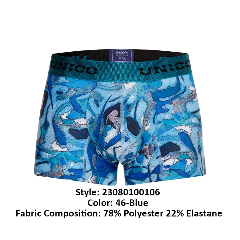 Bekleidung_Mundo Unico_Herrenunterwäsche Unico 23080100106 Atlantida Slips Farbe 46-Blau
