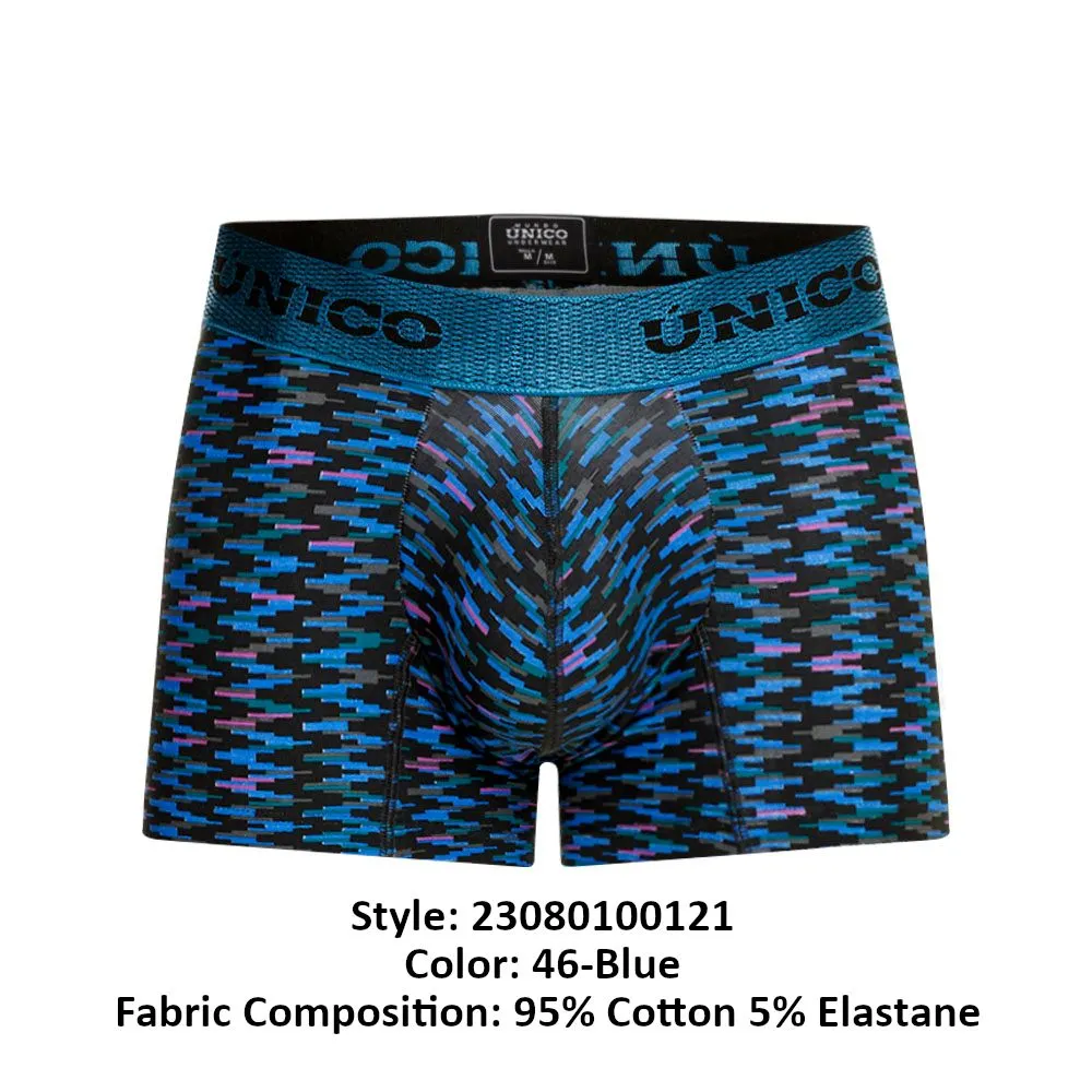 Bekleidung_Mundo Unico_Herrenunterwäsche Unico 23080100121 Filament Slip Farbe 46-Blau
