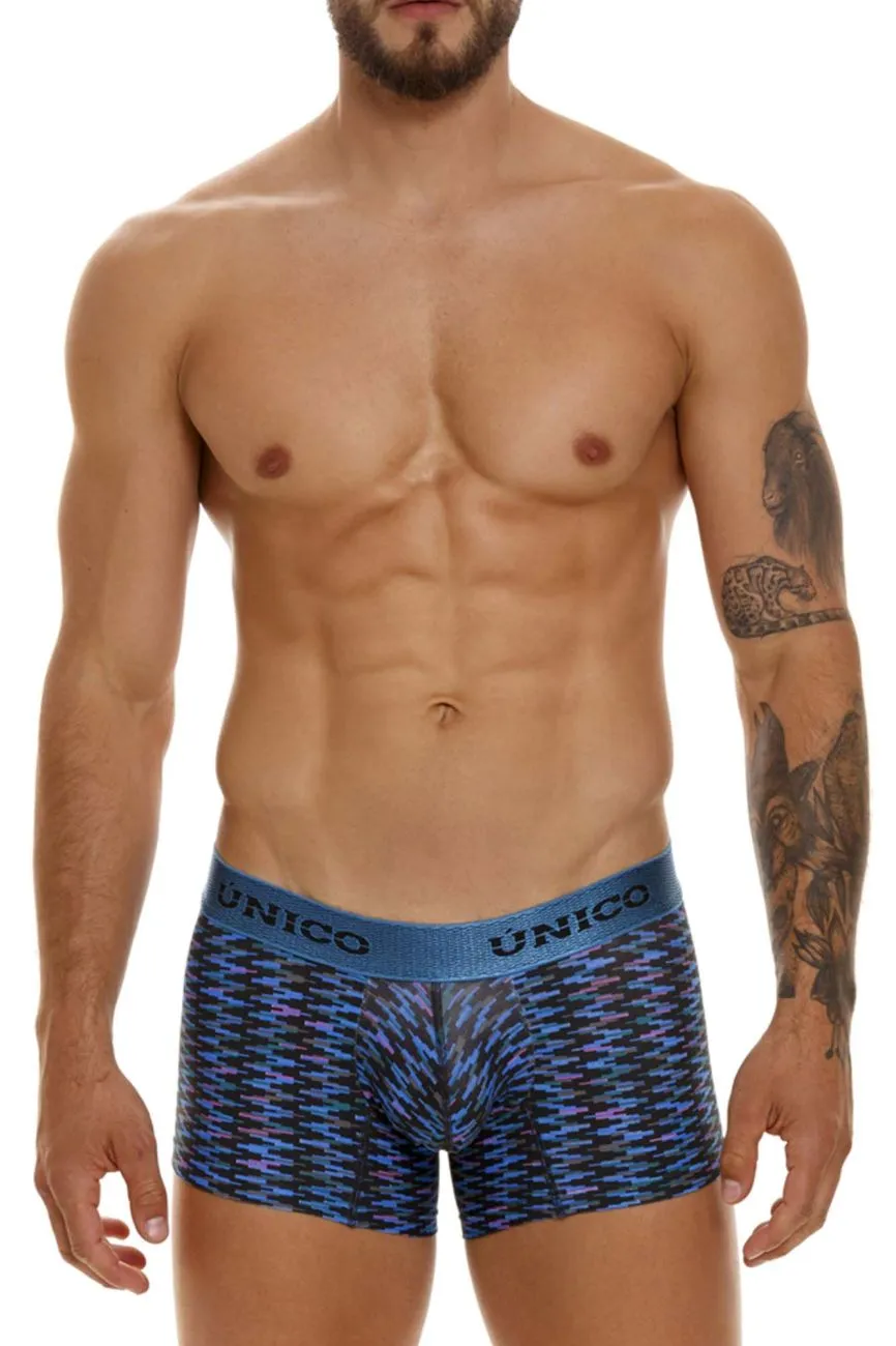Bekleidung_Mundo Unico_Herrenunterwäsche Unico 23080100121 Filament Slip Farbe 46-Blau