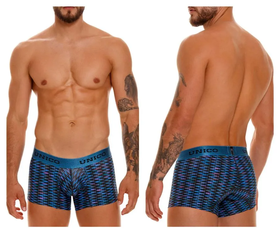 Bekleidung_Mundo Unico_Herrenunterwäsche Unico 23080100121 Filament Slip Farbe 46-Blau