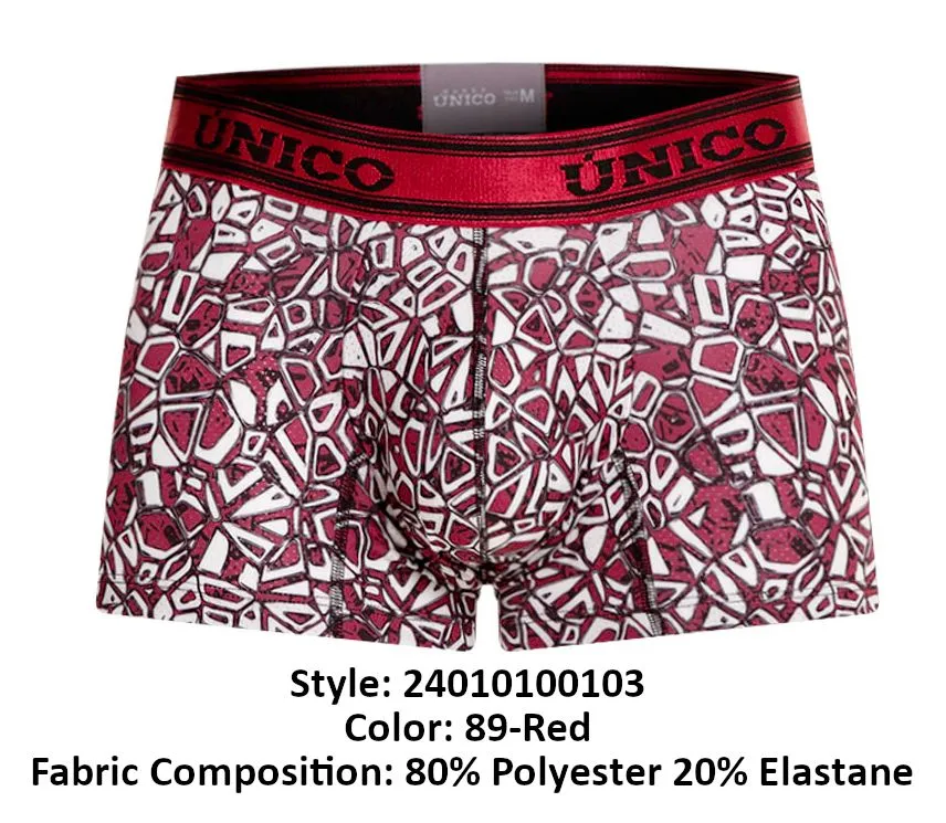 Bekleidung_Mundo Unico_Herrenunterwäsche Unico 24010100103 Dechado Slip Farbe 89-Rot