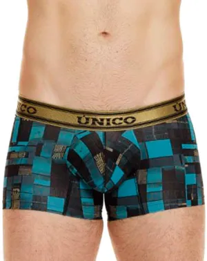 Bekleidung_Mundo Unico_Herrenunterwäsche Unico 24010100104 Schema Slips 46-blau