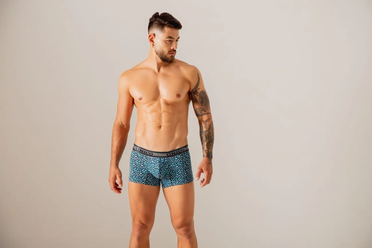 Bekleidung_Mundo Unico_Herrenunterwäsche Unico 24020100110 Redondel Boxershorts Farbe 46-Blau