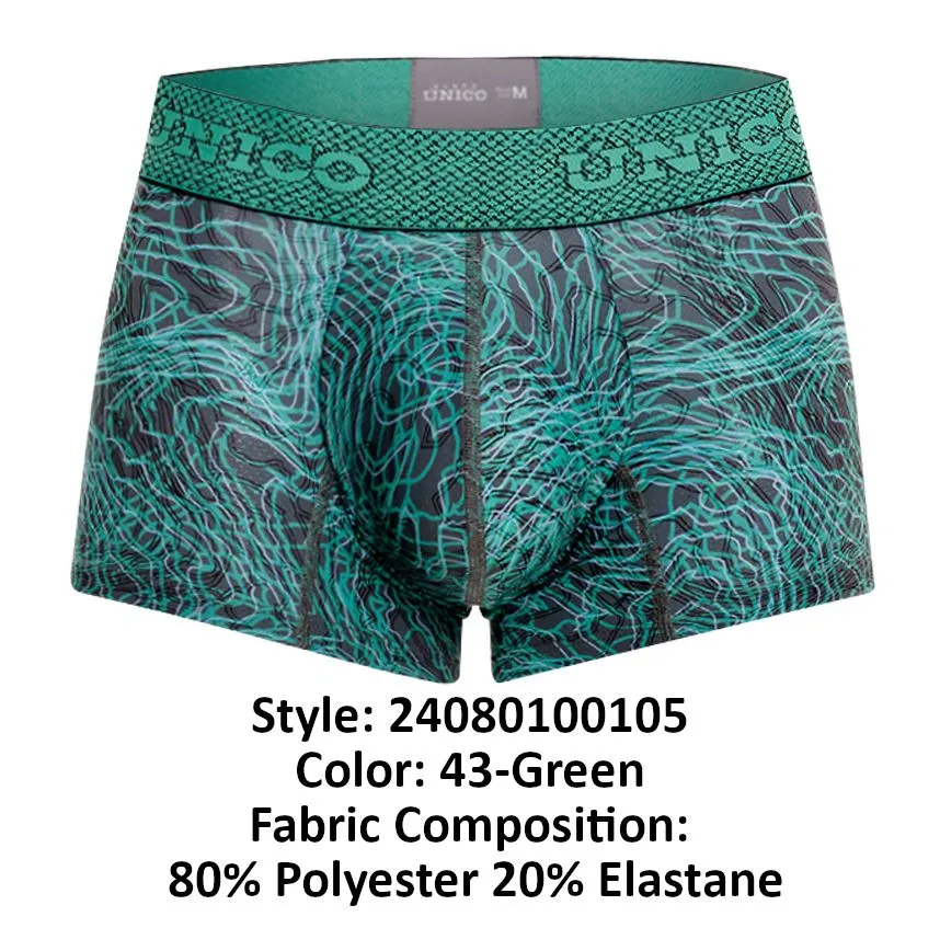 Bekleidung_Mundo Unico_Herrenunterwäsche Unico 24080100105 Cairel Slips Farbe 43-Grün