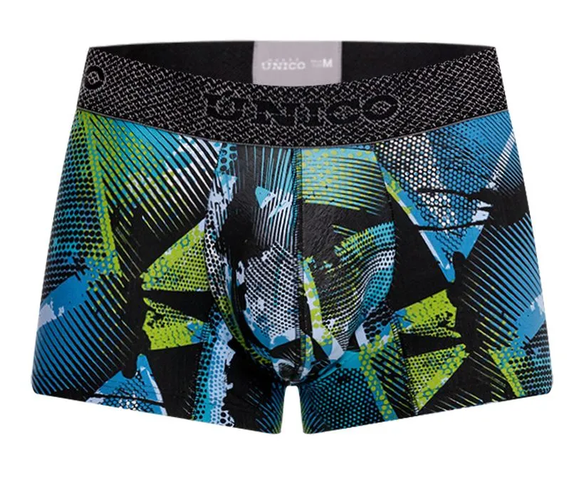 Bekleidung_Mundo Unico_Herrenunterwäsche Unico 24080100117 Trino Slips Farbe 99-Bedruckt