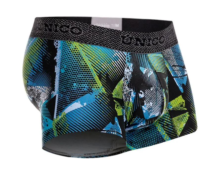 Bekleidung_Mundo Unico_Herrenunterwäsche Unico 24080100117 Trino Slips Farbe 99-Bedruckt