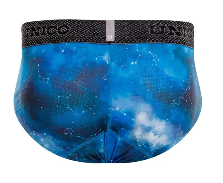 Bekleidung_Mundo Unico_Herrenunterwäsche Unico 24080101110 Infinito Slips Farbe 46-Blau