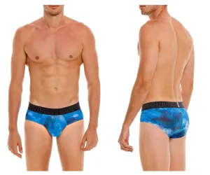 Bekleidung_Mundo Unico_Herrenunterwäsche Unico 24080101110 Infinito Slips Farbe 46-Blau