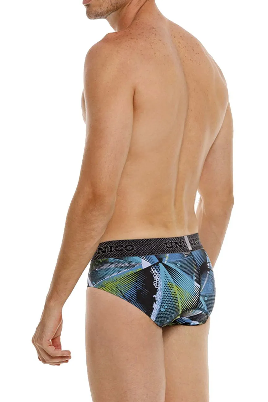 Bekleidung_Mundo Unico_Herrenunterwäsche Unico 24080101117 Trino Slip Farbe 99-Bedruckt