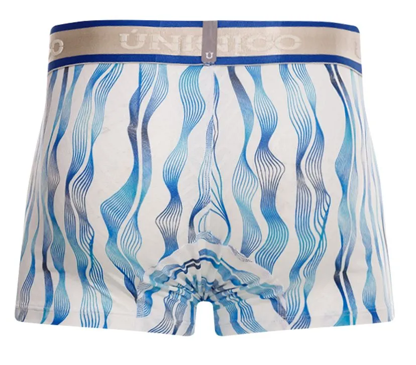 Bekleidung_Mundo Unico_Herrenunterwäsche Unico 24100100116 Pomposo Boxershorts Farbe 46-Weiß