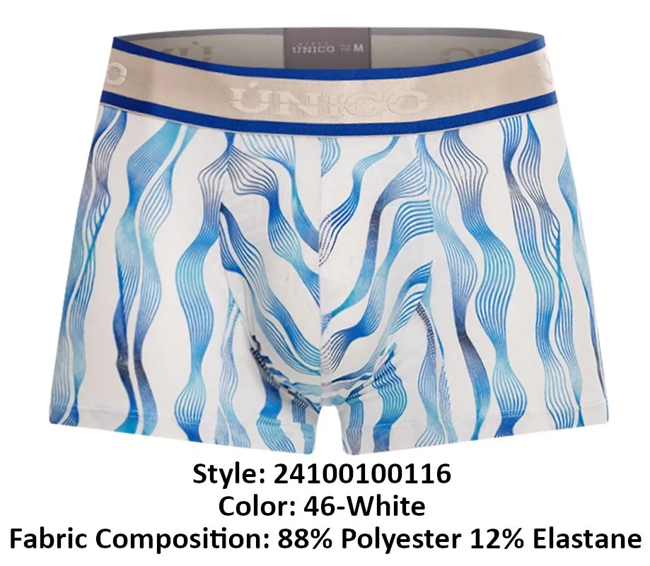 Bekleidung_Mundo Unico_Herrenunterwäsche Unico 24100100116 Pomposo Boxershorts Farbe 46-Weiß