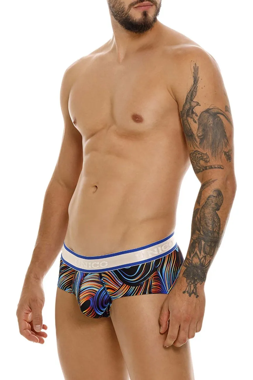 Bekleidung_Mundo Unico_Herrenunterwäsche Unico 24100101104 Calamo Slip Farbe 99-Schwarz