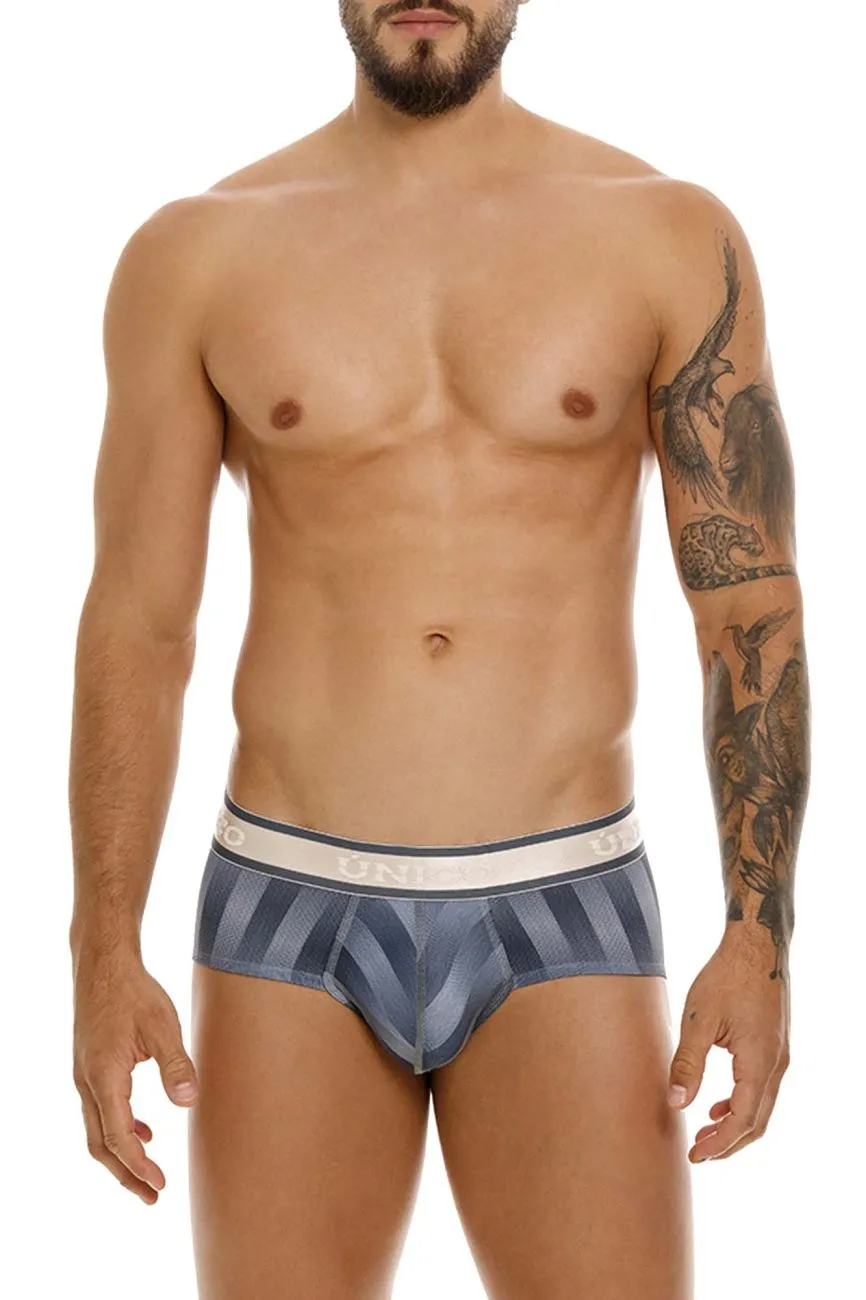 Bekleidung_Mundo Unico_Herrenunterwäsche Unico 24100101114 Ejes Slip Farbe 59-Grau