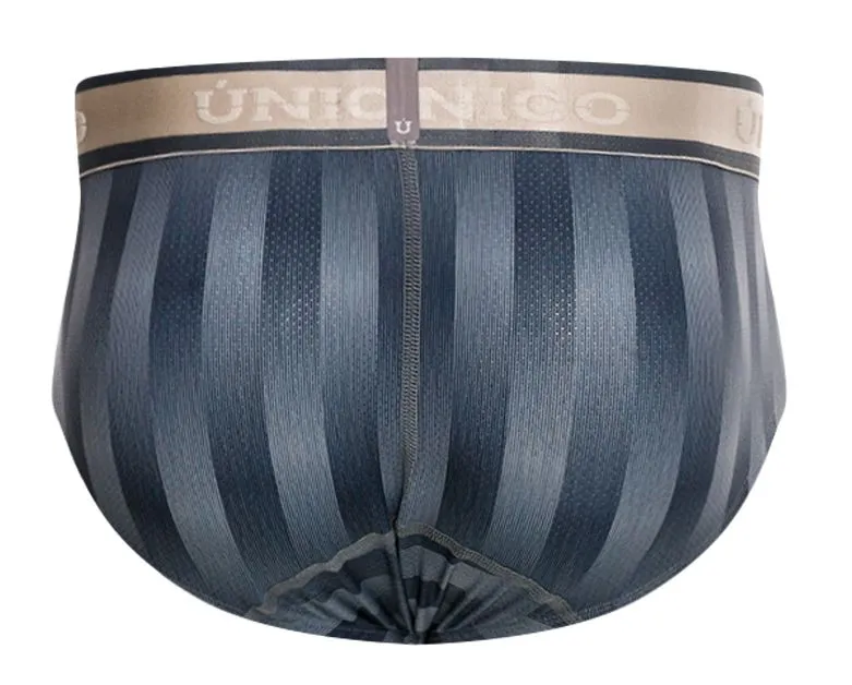 Bekleidung_Mundo Unico_Herrenunterwäsche Unico 24100101114 Ejes Slip Farbe 59-Grau