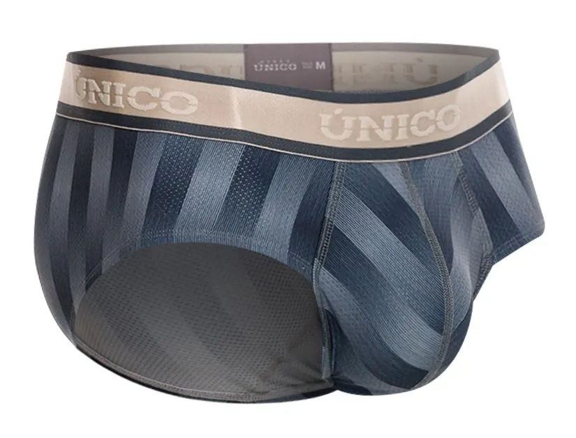 Bekleidung_Mundo Unico_Herrenunterwäsche Unico 24100101114 Ejes Slip Farbe 59-Grau