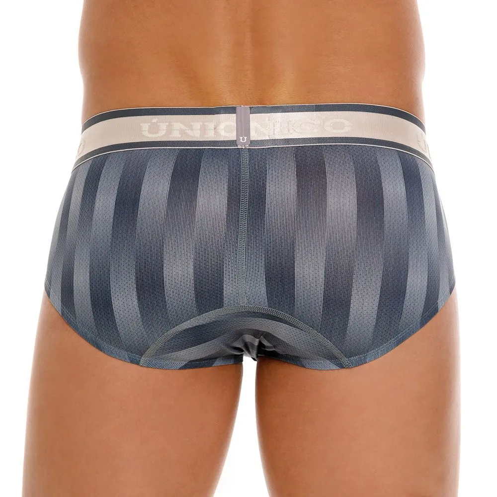 Bekleidung_Mundo Unico_Herrenunterwäsche Unico 24100101114 Ejes Slip Farbe 59-Grau