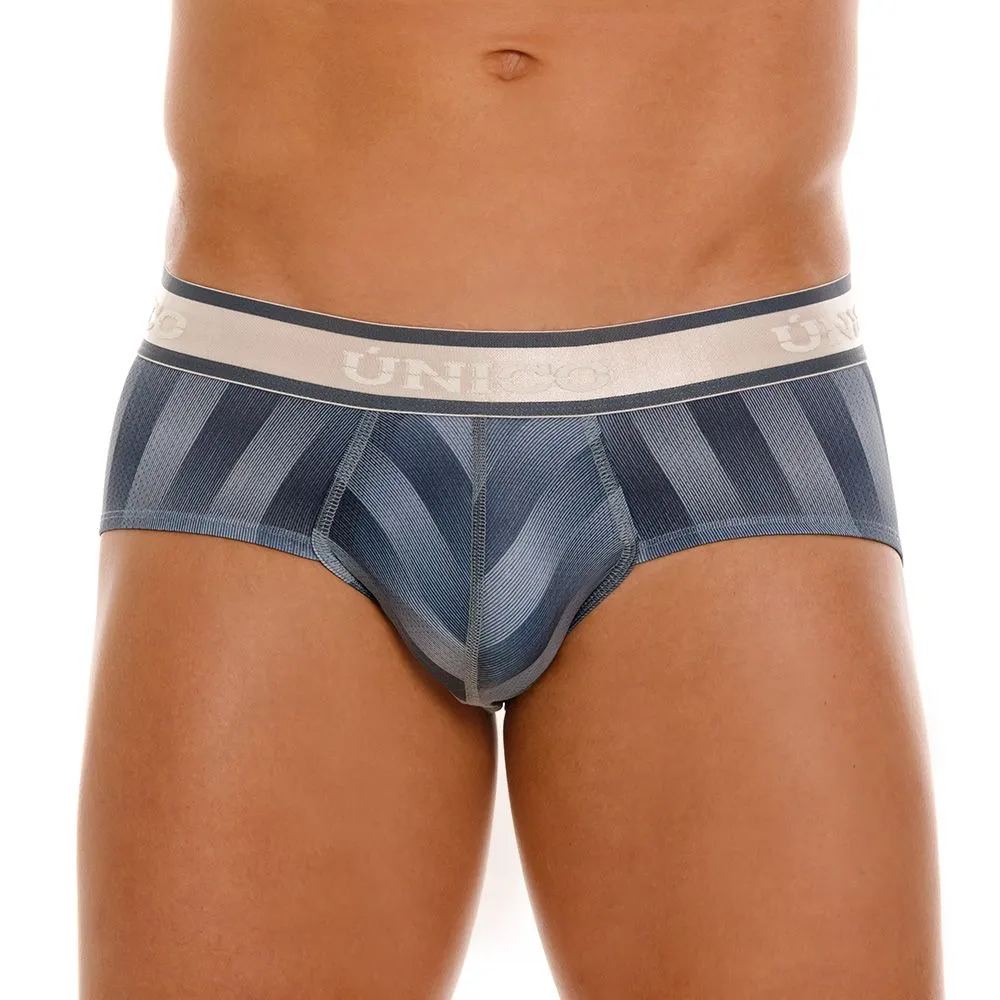 Bekleidung_Mundo Unico_Herrenunterwäsche Unico 24100101114 Ejes Slip Farbe 59-Grau