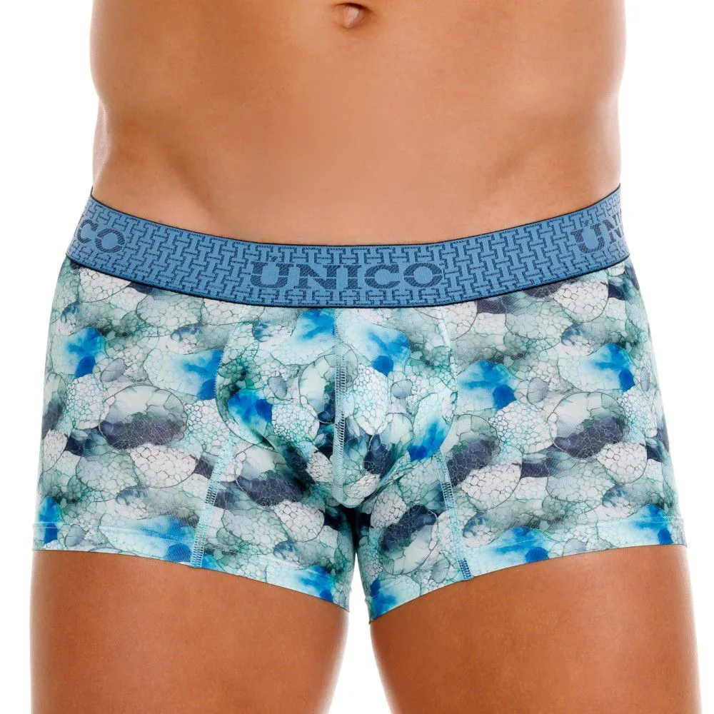 Bekleidung_Mundo Unico_Herrenunterwäsche Unico 25020100104 Abalon Slip Farbe 43-Blau