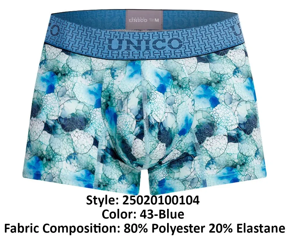 Bekleidung_Mundo Unico_Herrenunterwäsche Unico 25020100104 Abalon Slip Farbe 43-Blau