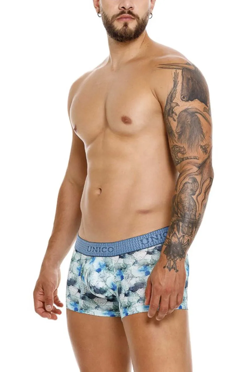 Bekleidung_Mundo Unico_Herrenunterwäsche Unico 25020100104 Abalon Slip Farbe 43-Blau