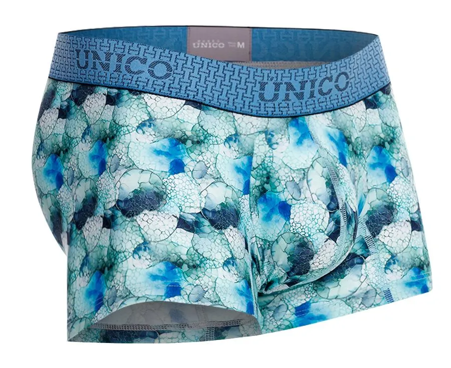 Bekleidung_Mundo Unico_Herrenunterwäsche Unico 25020100104 Abalon Slip Farbe 43-Blau
