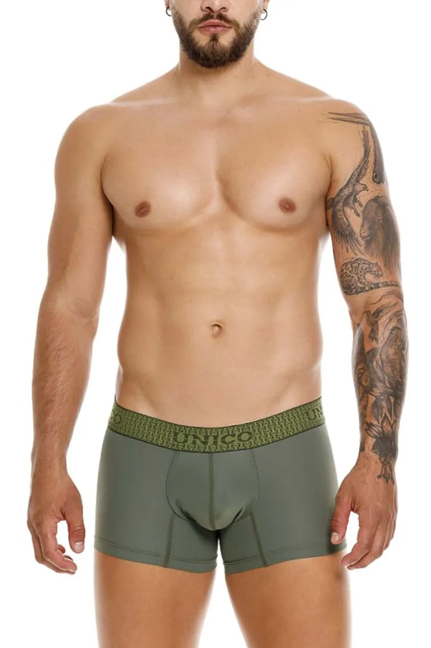 Bekleidung_Mundo Unico_Herrenunterwäsche Unico 25020100105 Glauco Slip Farbe 43-Grün