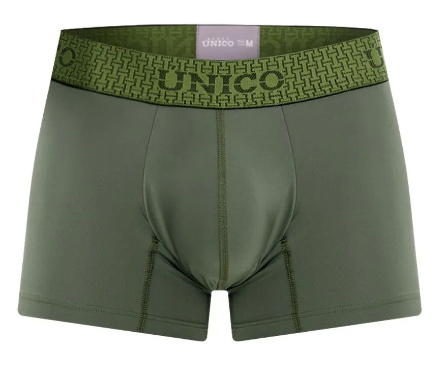 Bekleidung_Mundo Unico_Herrenunterwäsche Unico 25020100105 Glauco Slip Farbe 43-Grün