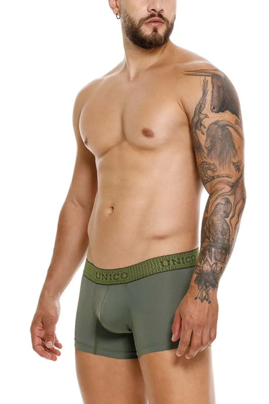 Bekleidung_Mundo Unico_Herrenunterwäsche Unico 25020100105 Glauco Slip Farbe 43-Grün