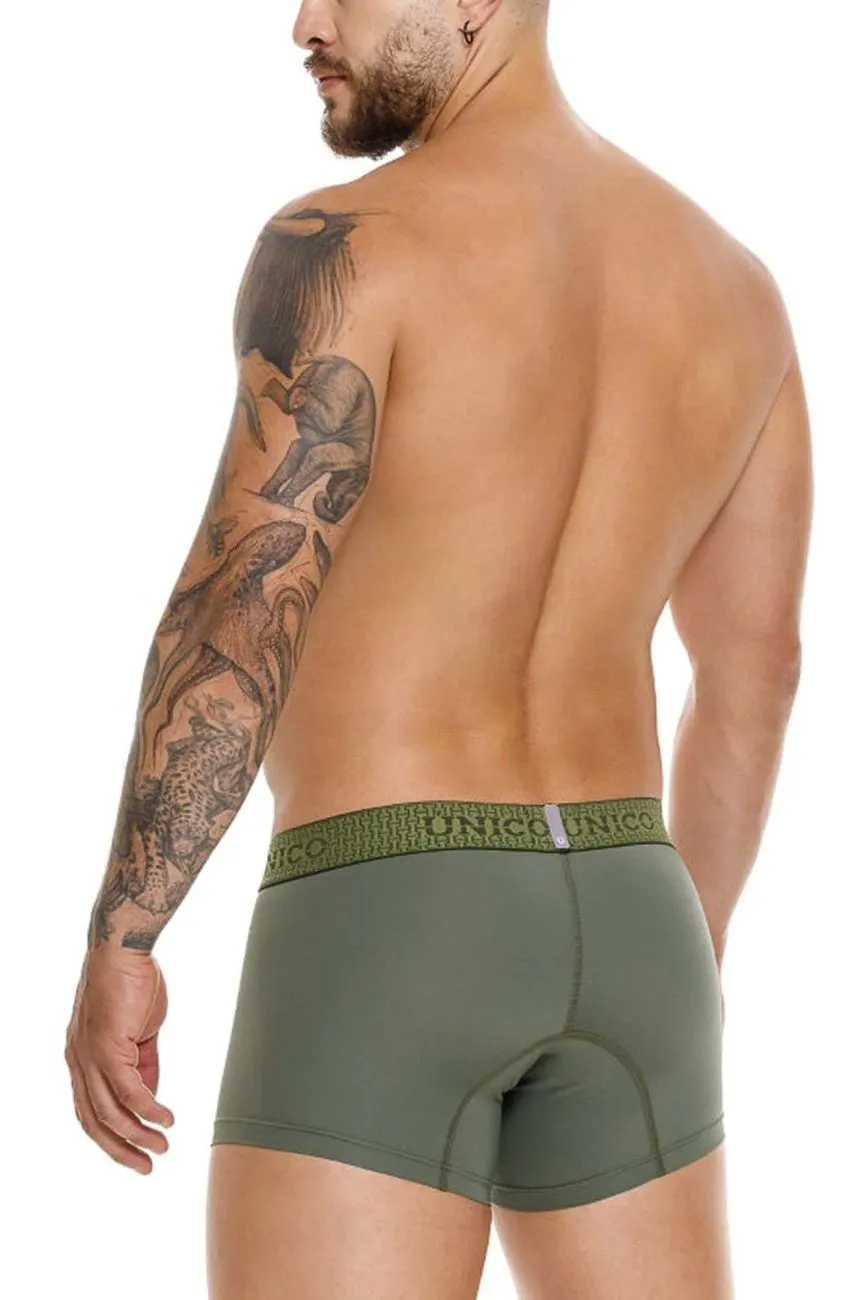 Bekleidung_Mundo Unico_Herrenunterwäsche Unico 25020100105 Glauco Slip Farbe 43-Grün