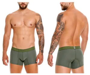 Clothing_Mundo Unico_Mens Underwear Unico 25020100105 Glauco Trunks Color 43-Green