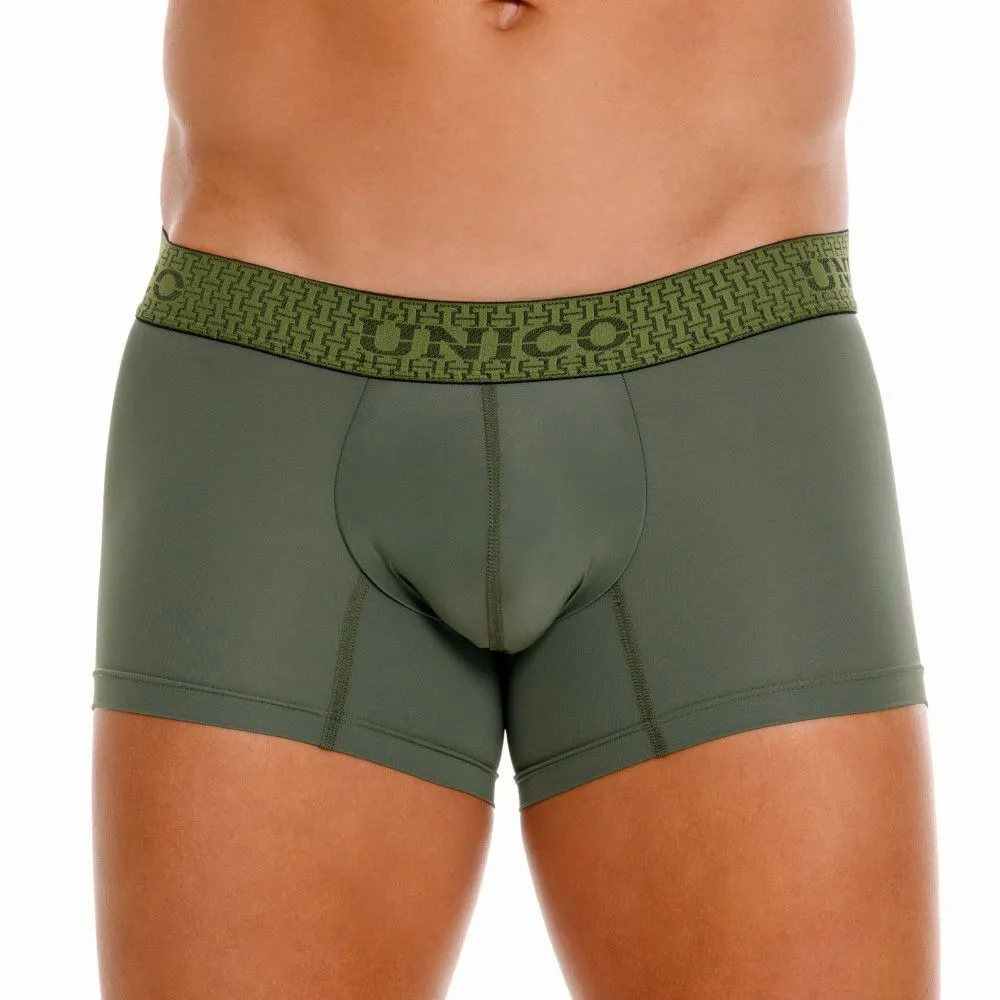 Bekleidung_Mundo Unico_Herrenunterwäsche Unico 25020100105 Glauco Slip Farbe 43-Grün