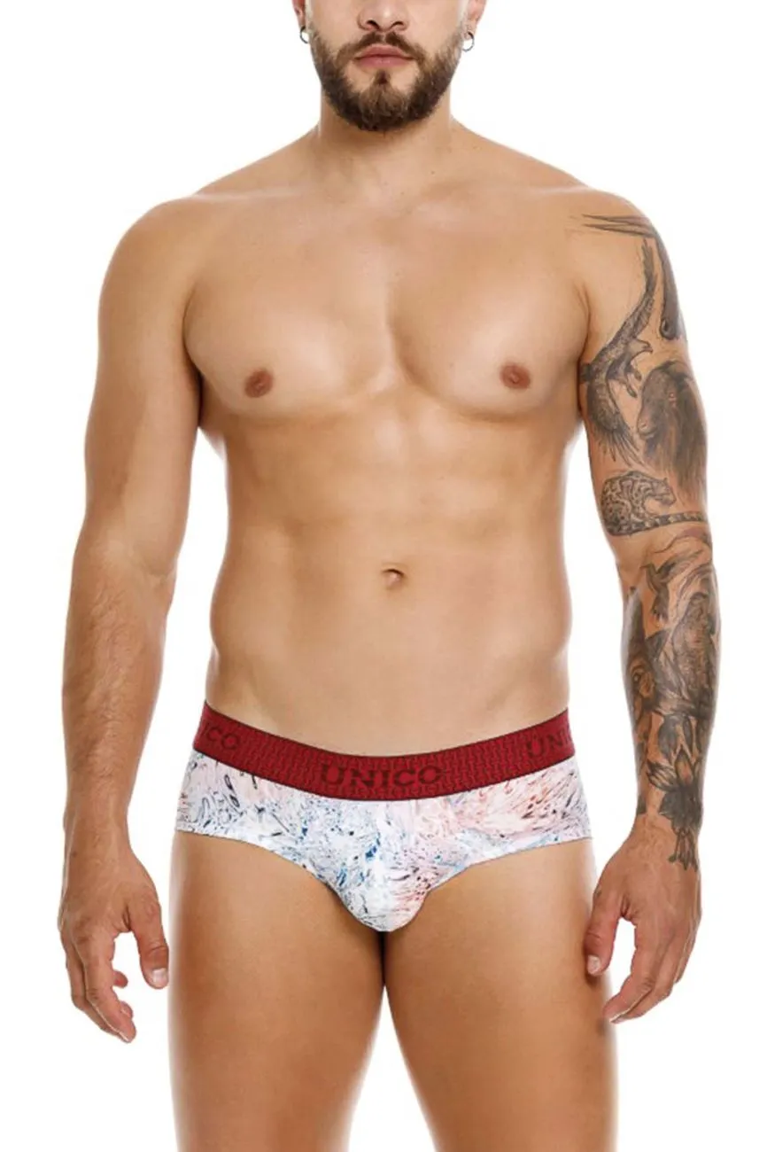 Bekleidung_Mundo Unico_Herrenunterwäsche Unico 25020101103 Rizo Slip Farbe 00-Weiß