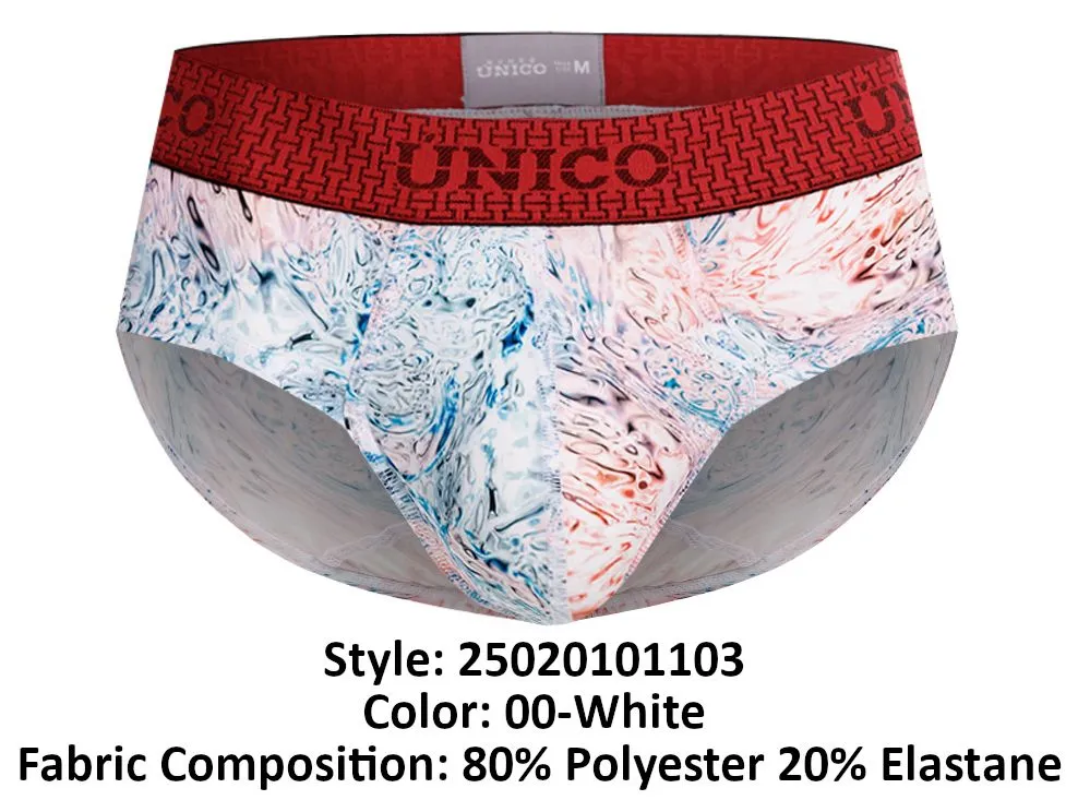 Bekleidung_Mundo Unico_Herrenunterwäsche Unico 25020101103 Rizo Slip Farbe 00-Weiß