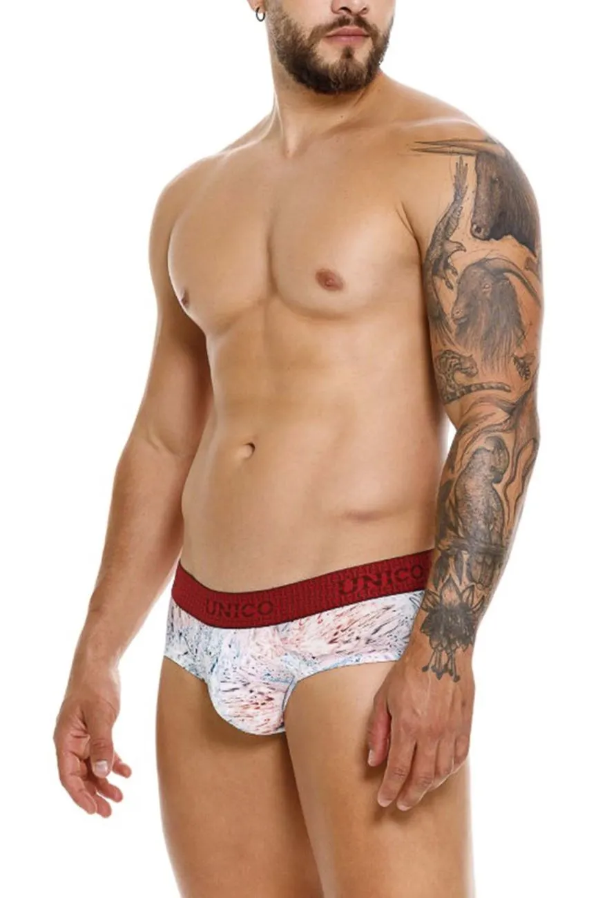 Bekleidung_Mundo Unico_Herrenunterwäsche Unico 25020101103 Rizo Slip Farbe 00-Weiß