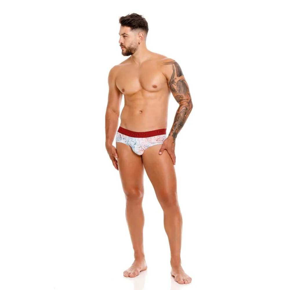 Bekleidung_Mundo Unico_Herrenunterwäsche Unico 25020101103 Rizo Slip Farbe 00-Weiß