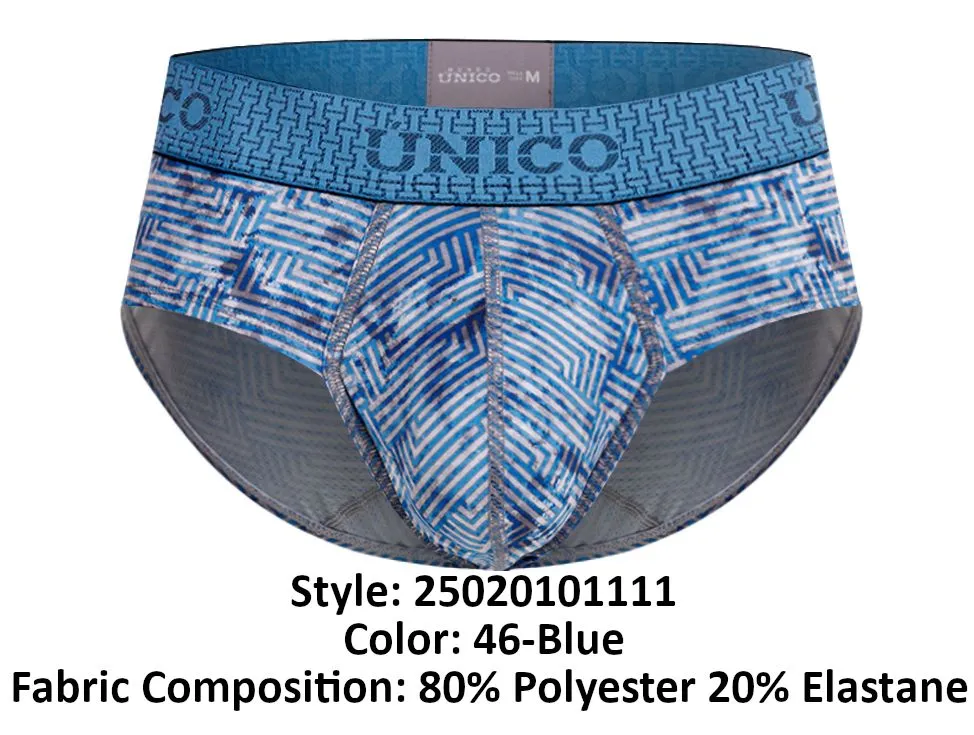 Bekleidung_Mundo Unico_Herrenunterwäsche Unico 25020101111 Ostion Slip Farbe 46-Blau