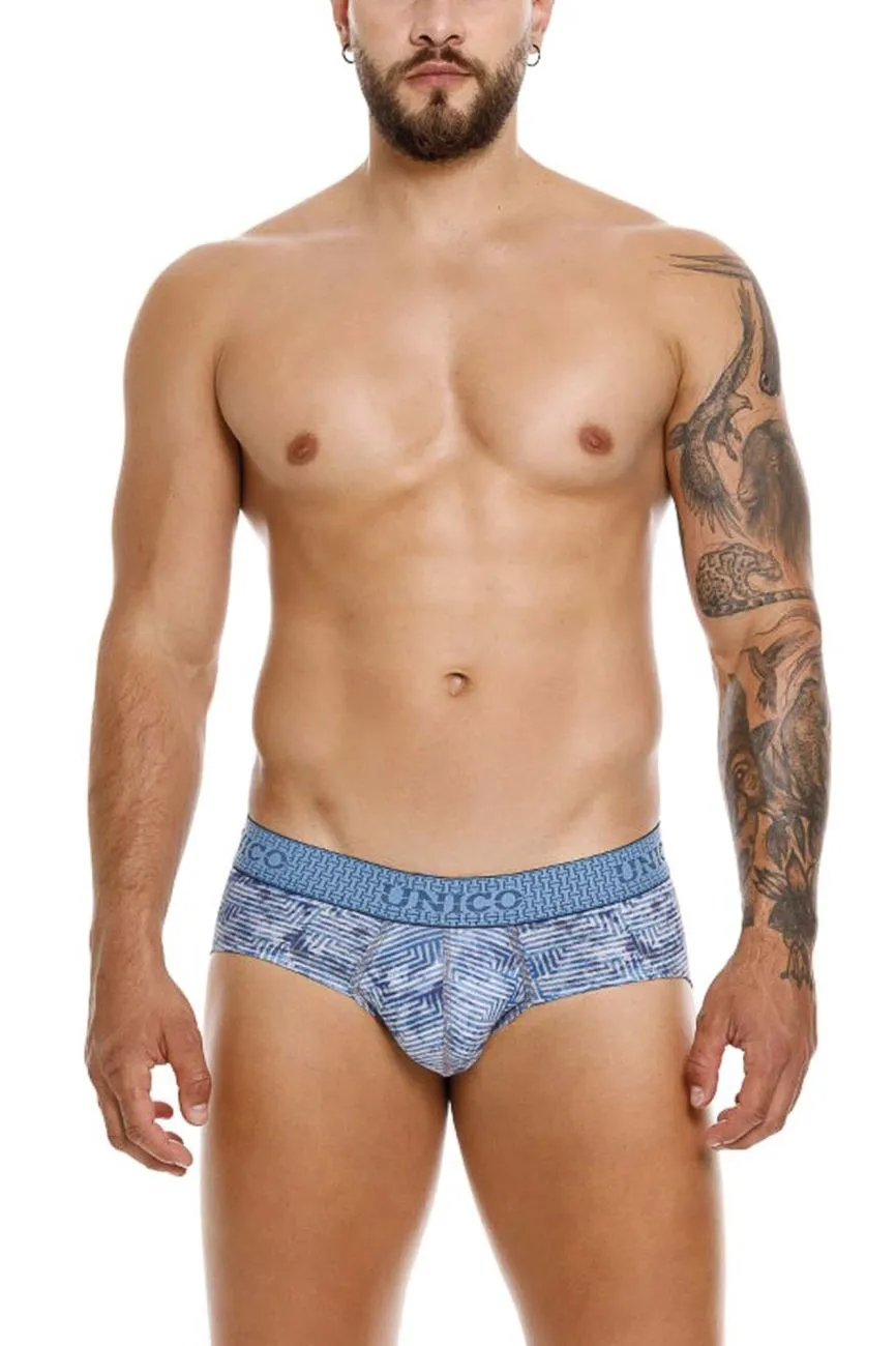 Bekleidung_Mundo Unico_Herrenunterwäsche Unico 25020101111 Ostion Slip Farbe 46-Blau