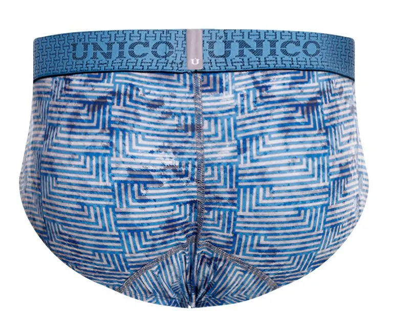Bekleidung_Mundo Unico_Herrenunterwäsche Unico 25020101111 Ostion Slip Farbe 46-Blau