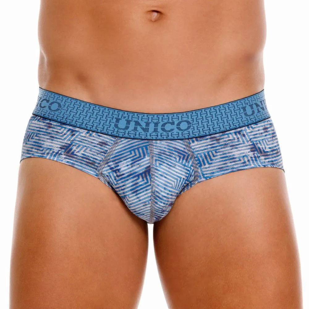 Bekleidung_Mundo Unico_Herrenunterwäsche Unico 25020101111 Ostion Slip Farbe 46-Blau