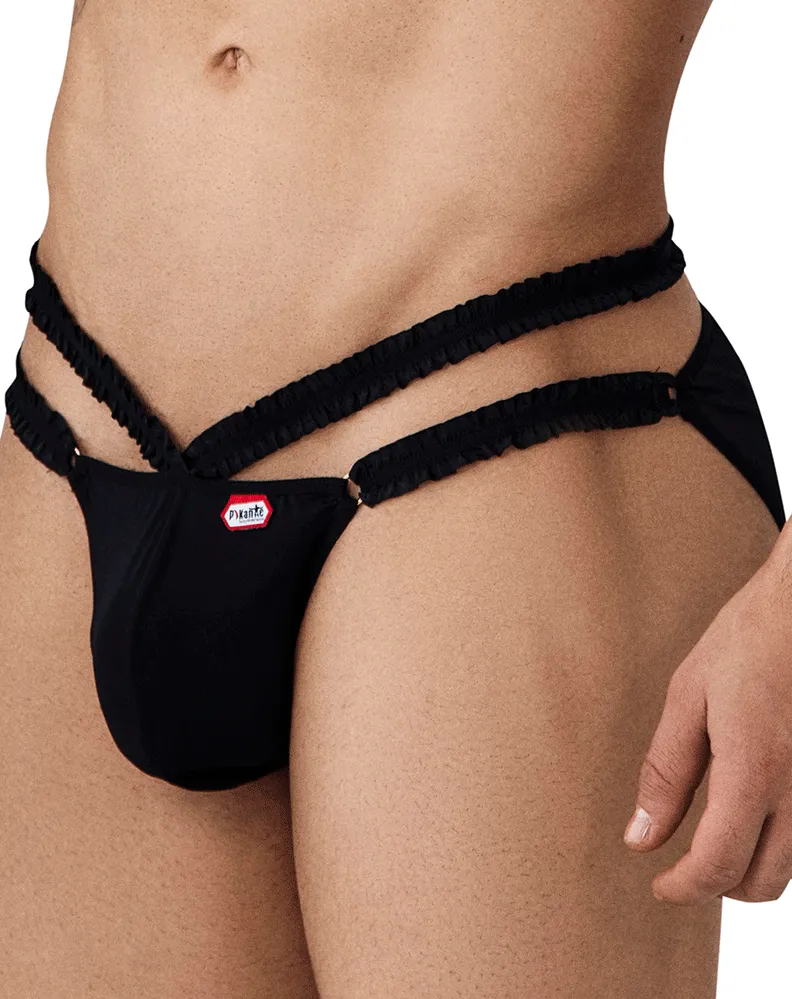 Bekleidung_Pikante_Herrenunterwäsche Pikante 1018 Oristan Bikini Schwarz