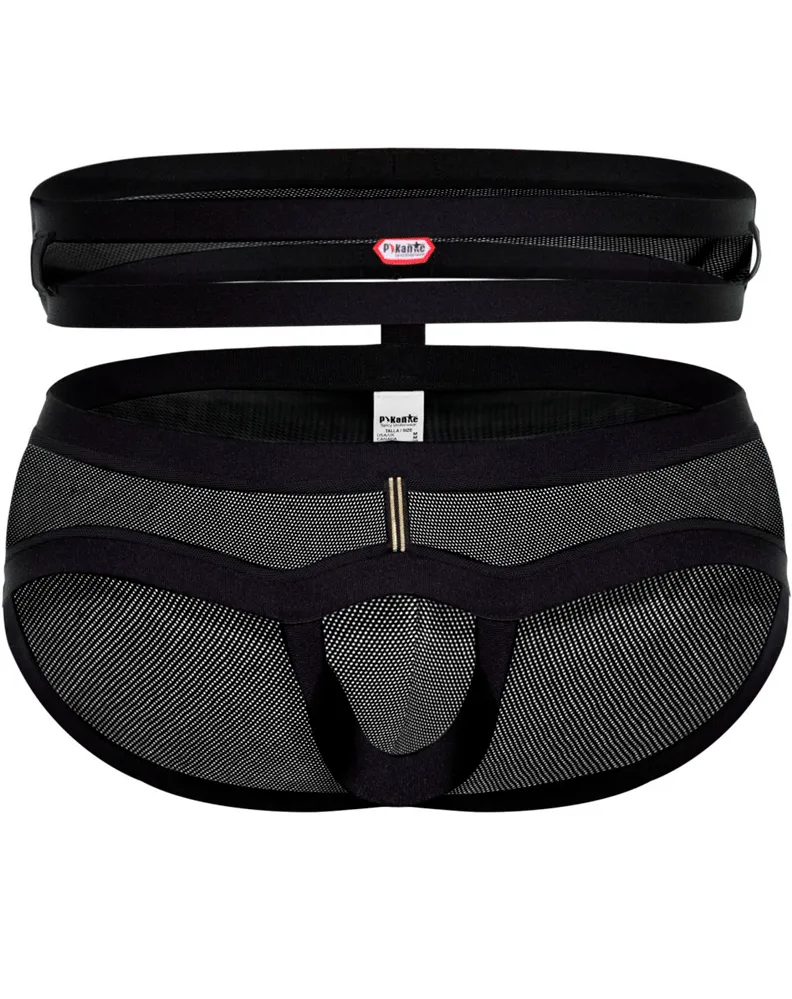 Bekleidung_Pikante_Herrenunterwäsche Pikante 1020 Plasencia Slip Schwarz