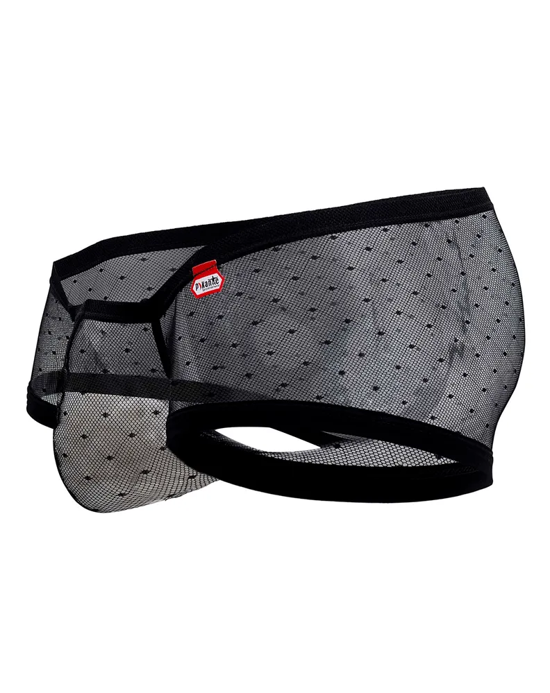 Bekleidung_Pikante_Herrenunterwäsche Pikante 1092 Oomph Mesh Slips Schwarz