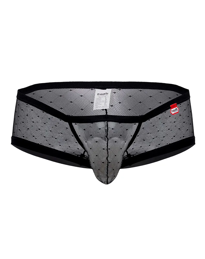 Bekleidung_Pikante_Herrenunterwäsche Pikante 1092 Oomph Mesh Slips Schwarz