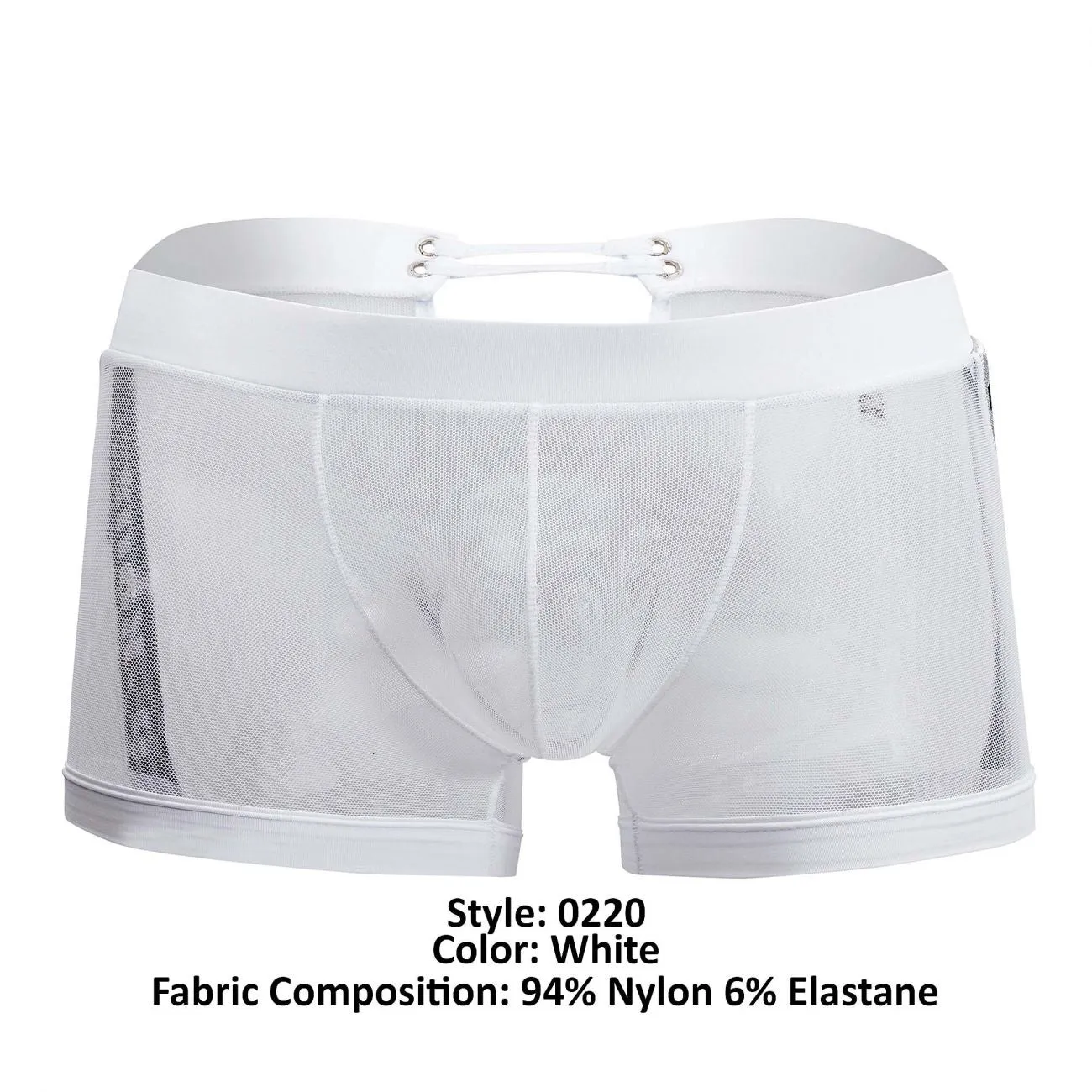 Bekleidung_Pikante_Herrenunterwäsche Pikante PIK 0220 BFF Mesh Slips Farbe Weiß
