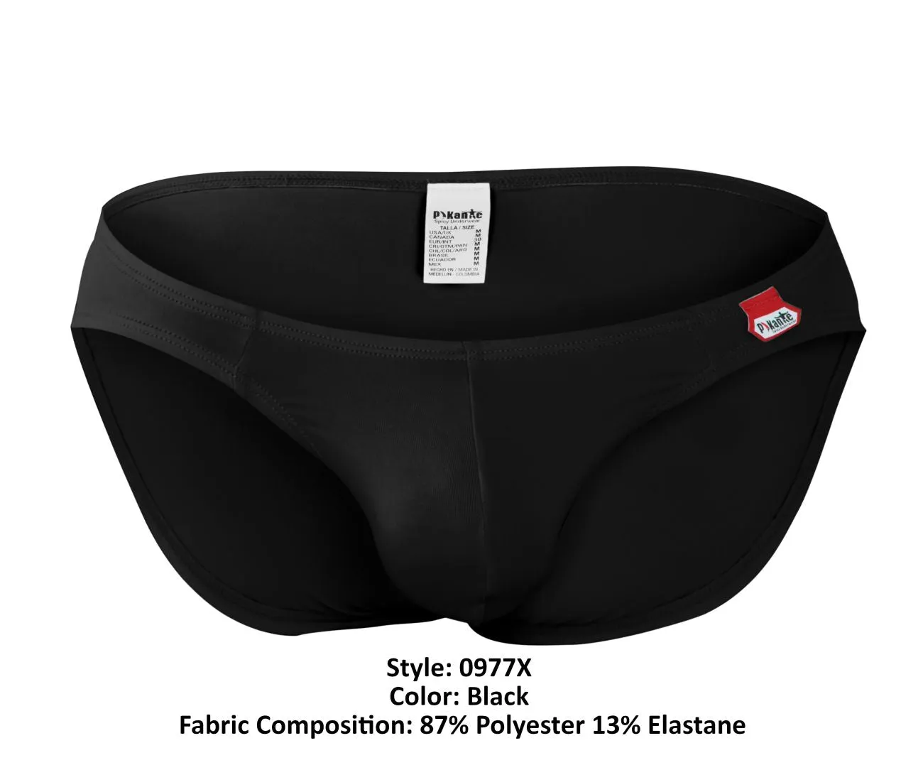 Bekleidung_Pikante_Herrenunterwäsche Pikante PIK 0977X Angola Bikini Farbe Schwarz