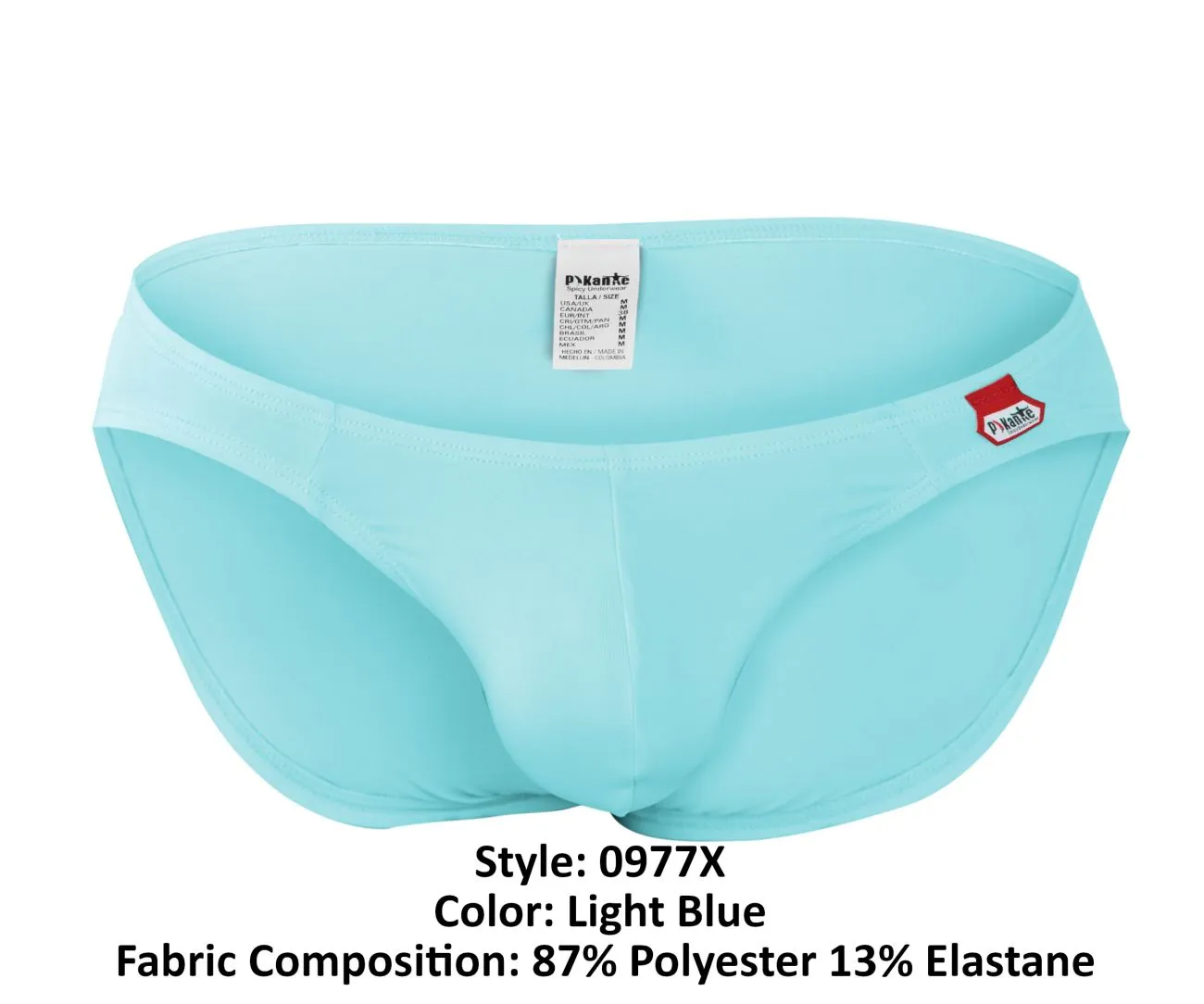 Bekleidung_Pikante_Herrenunterwäsche Pikante PIK 0977X Angola Bikini Farbe Hellblau