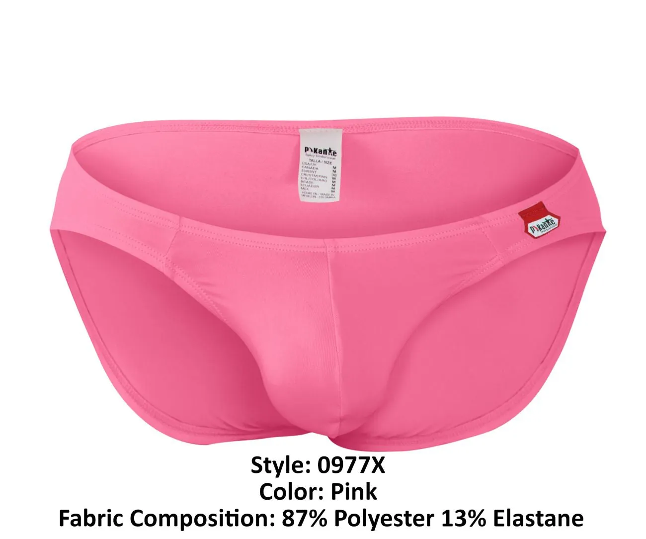 Bekleidung_Pikante_Herrenunterwäsche Pikante PIK 0977X Angola Bikini Farbe Rosa
