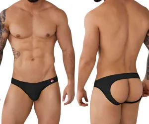 Bekleidung_Pikante_Herrenunterwäsche Pikante PIK 0979X Angola Jockstrap Farbe Schwarz