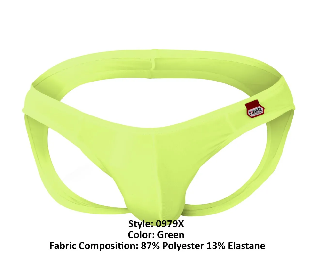 Bekleidung_Pikante_Herrenunterwäsche Pikante PIK 0979X Angola Jockstrap Farbe Grün
