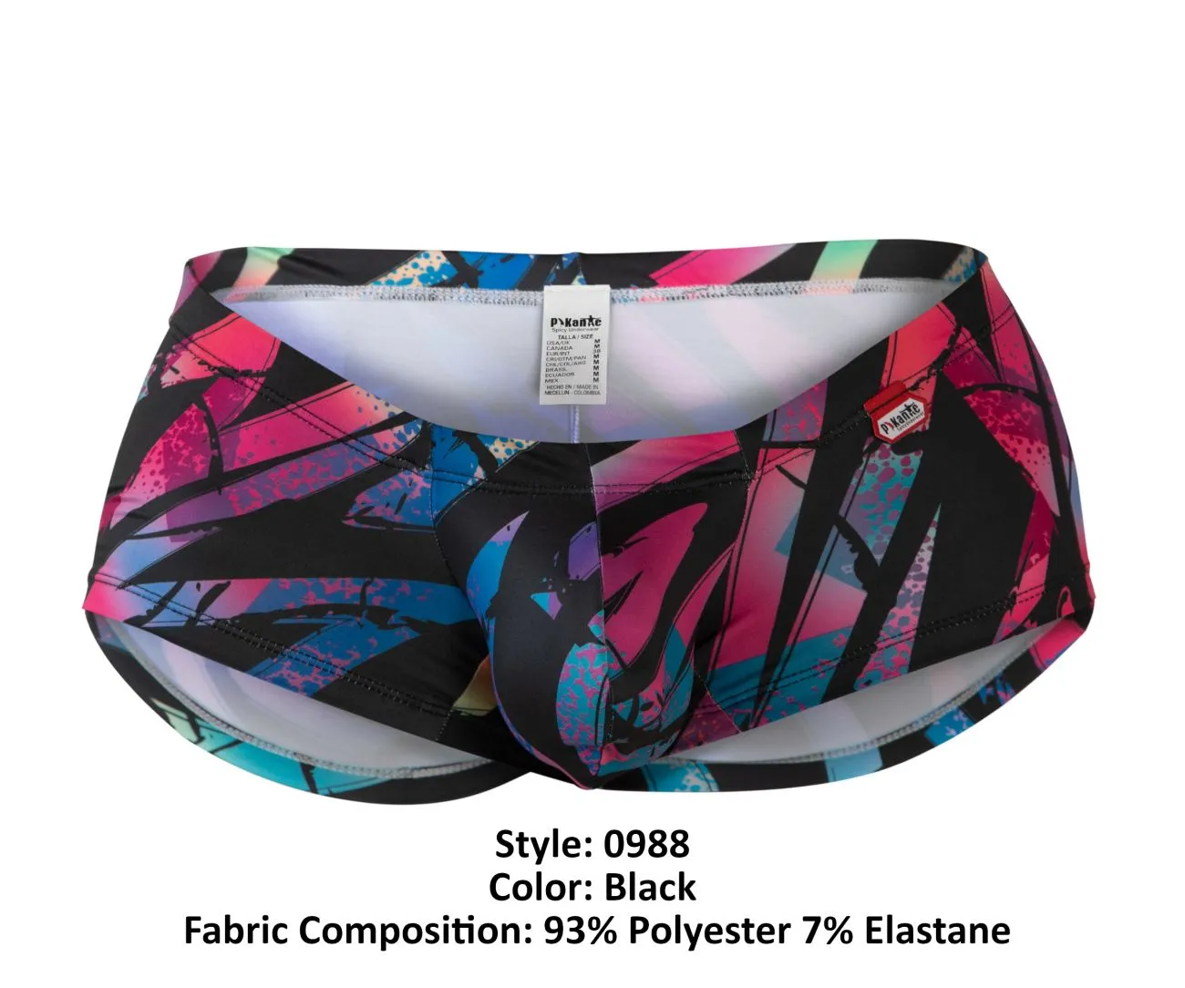 Bekleidung_Pikante_Herrenunterwäsche Pikante PIK 0988 Jartum Slips Farbe Schwarz
